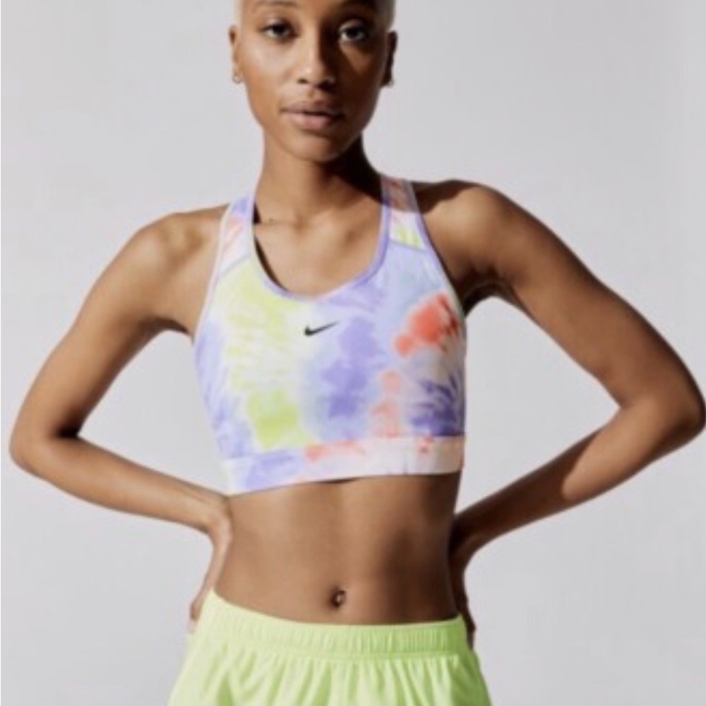 Nike Women's Multicolor Tie-Dye Sports Bra